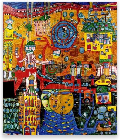 hundertwasser-leinwanddrucke-reproduktion-beruhmter-abstrakter-gemalde-big-0