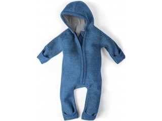 Ehrenkind WALKOVERALL | Baby Wollwalk-Overalls aus Natur Schurwolle mit Reißverschluss | Walk Wolle Woll-Anzug für Kleinkind und Baby