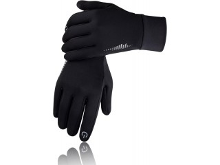 SIMARI Winter Thermo-Handschuhe Herren Damen Touchscreen Anti-Rutsch Winddicht Handschuhe zum Autofahren Radfahren Skifahren